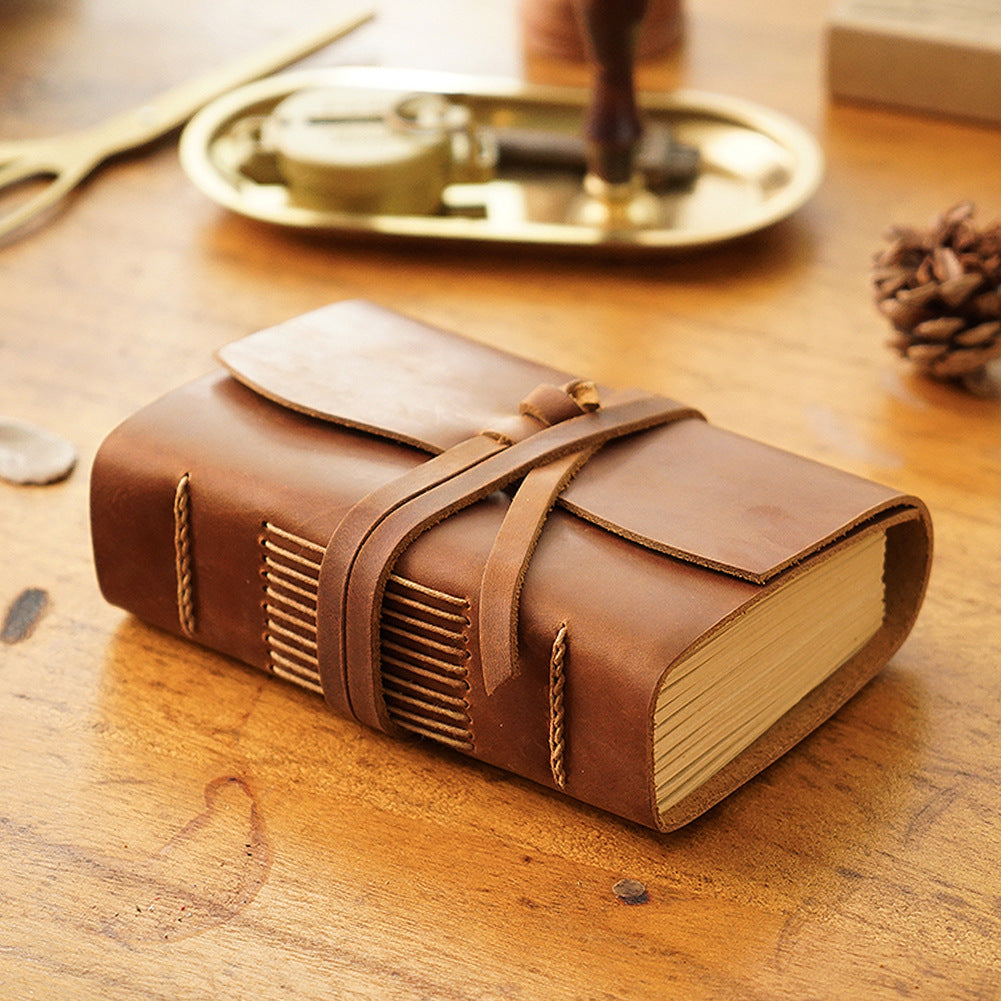 Wholesale Thickened Vintage Cowhide Diary